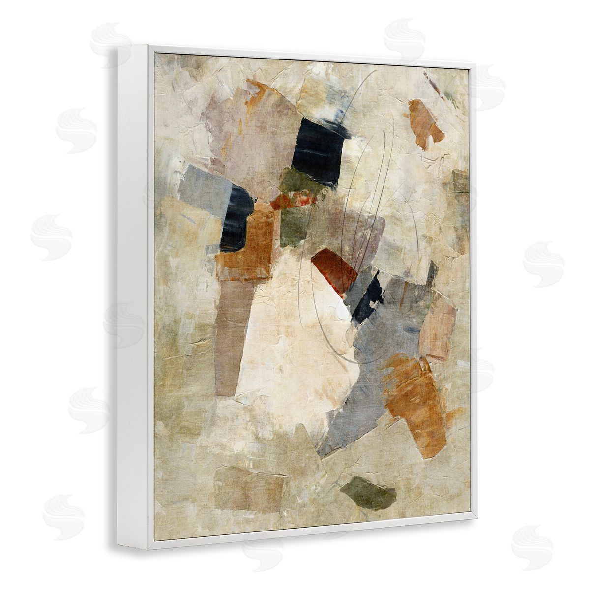 Suzanne Nicoll Rugged Parchment Composition Canvas Wall Art Print