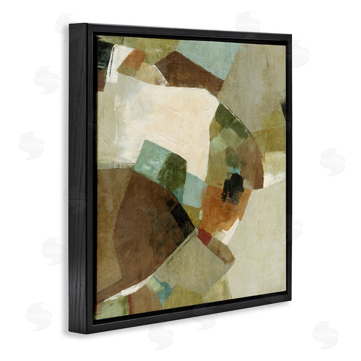 Suzanne Nicoll Cliff Walk Earthy Composition Canvas Wall Art Print