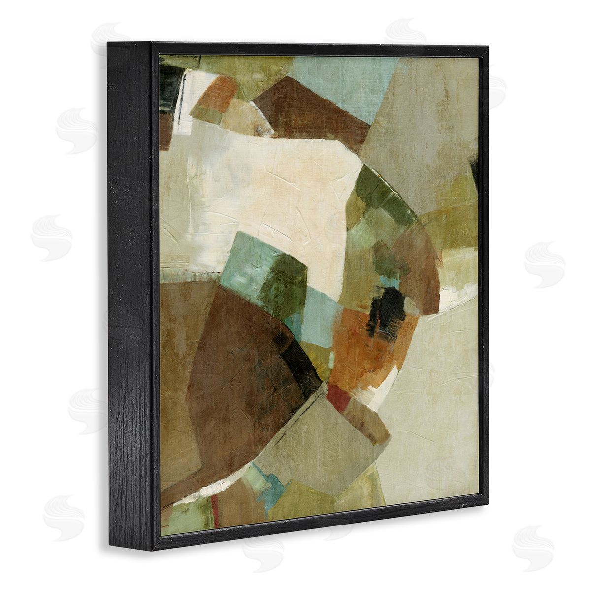 Suzanne Nicoll Cliff Walk Earthy Composition Canvas Wall Art Print
