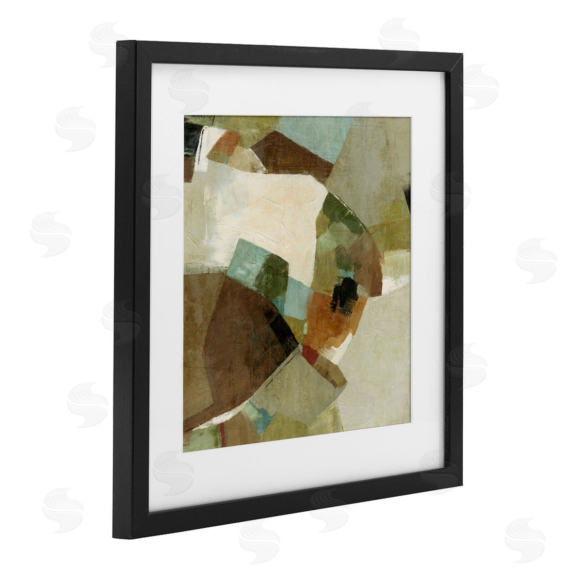 Suzanne Nicoll Cliff Walk Earthy Composition Canvas Wall Art Print