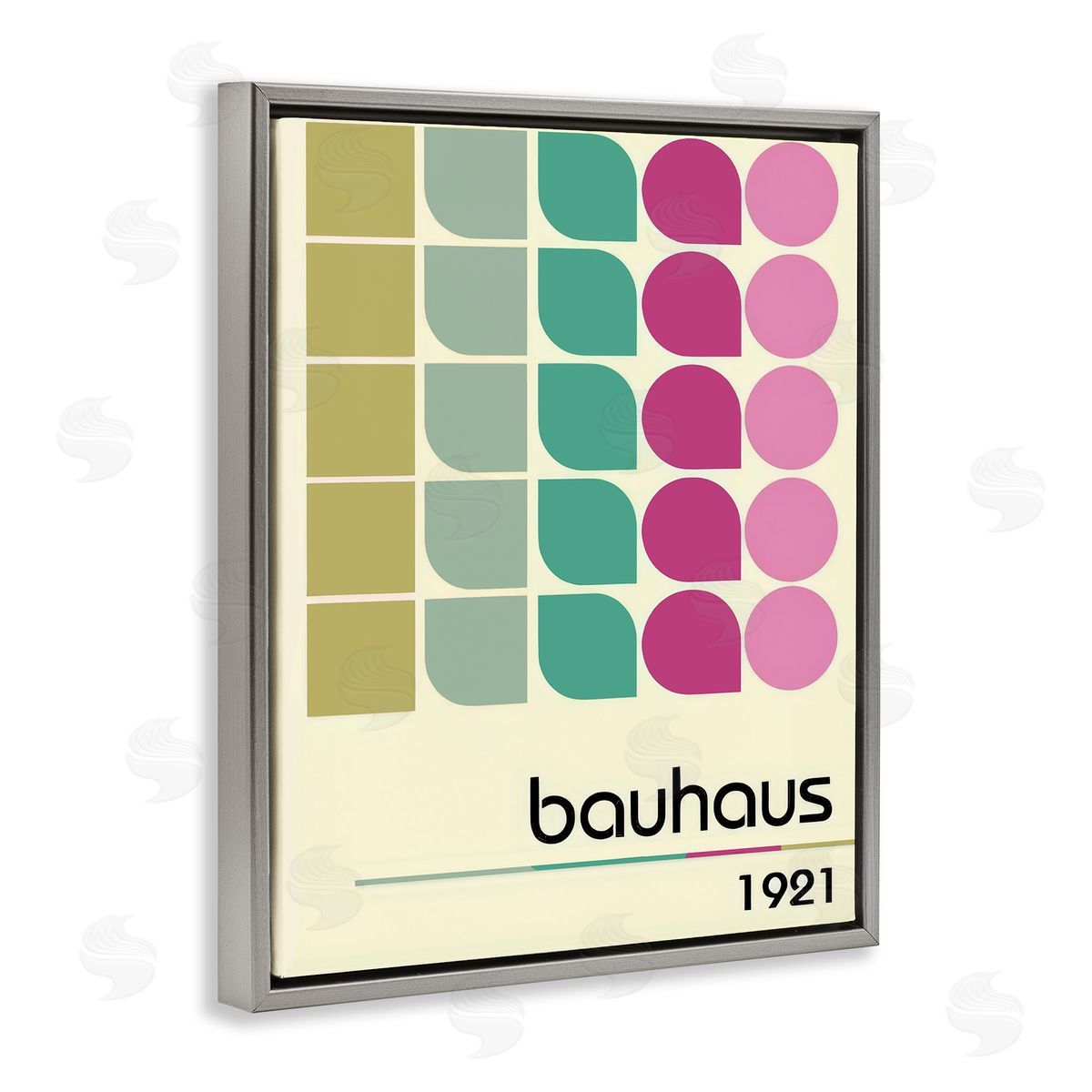 Annabelle Hall Bauhaus Midcentury Modern Canvas Wall Art Print