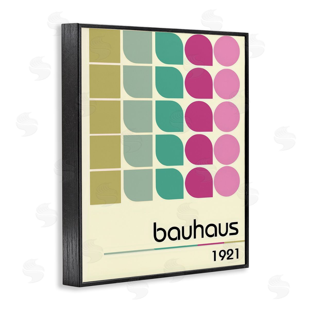 Annabelle Hall Bauhaus Midcentury Modern Canvas Wall Art Print