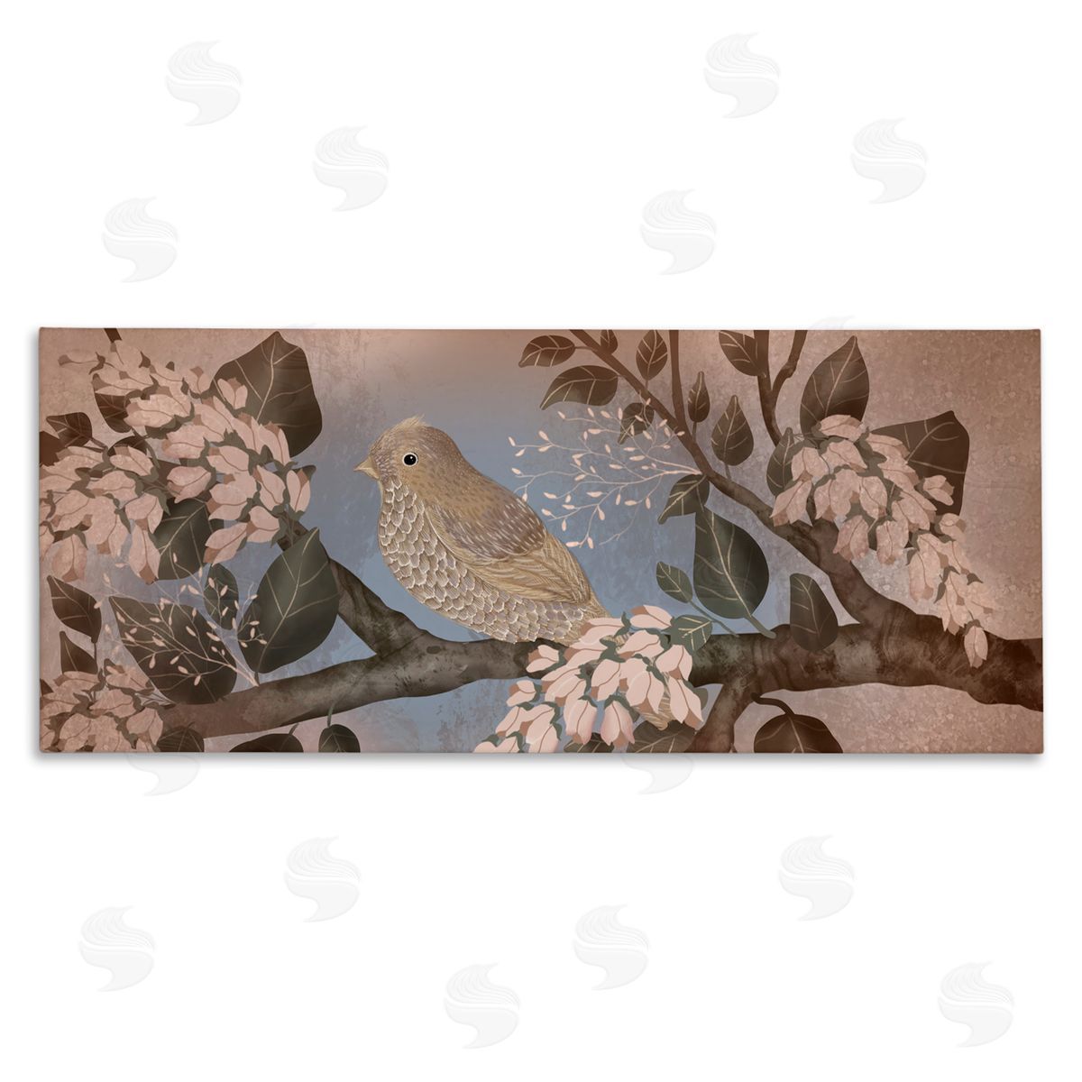 Lori Mosley Bird Sanctuary Earth Tones Canvas Wall Art Print