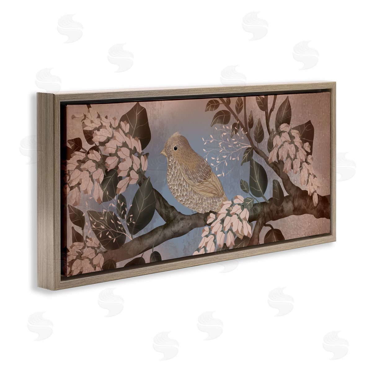 Lori Mosley Bird Sanctuary Earth Tones Canvas Wall Art Print