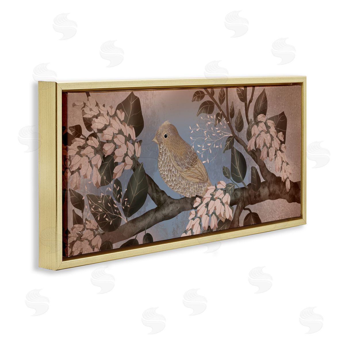 Lori Mosley Bird Sanctuary Earth Tones Canvas Wall Art Print