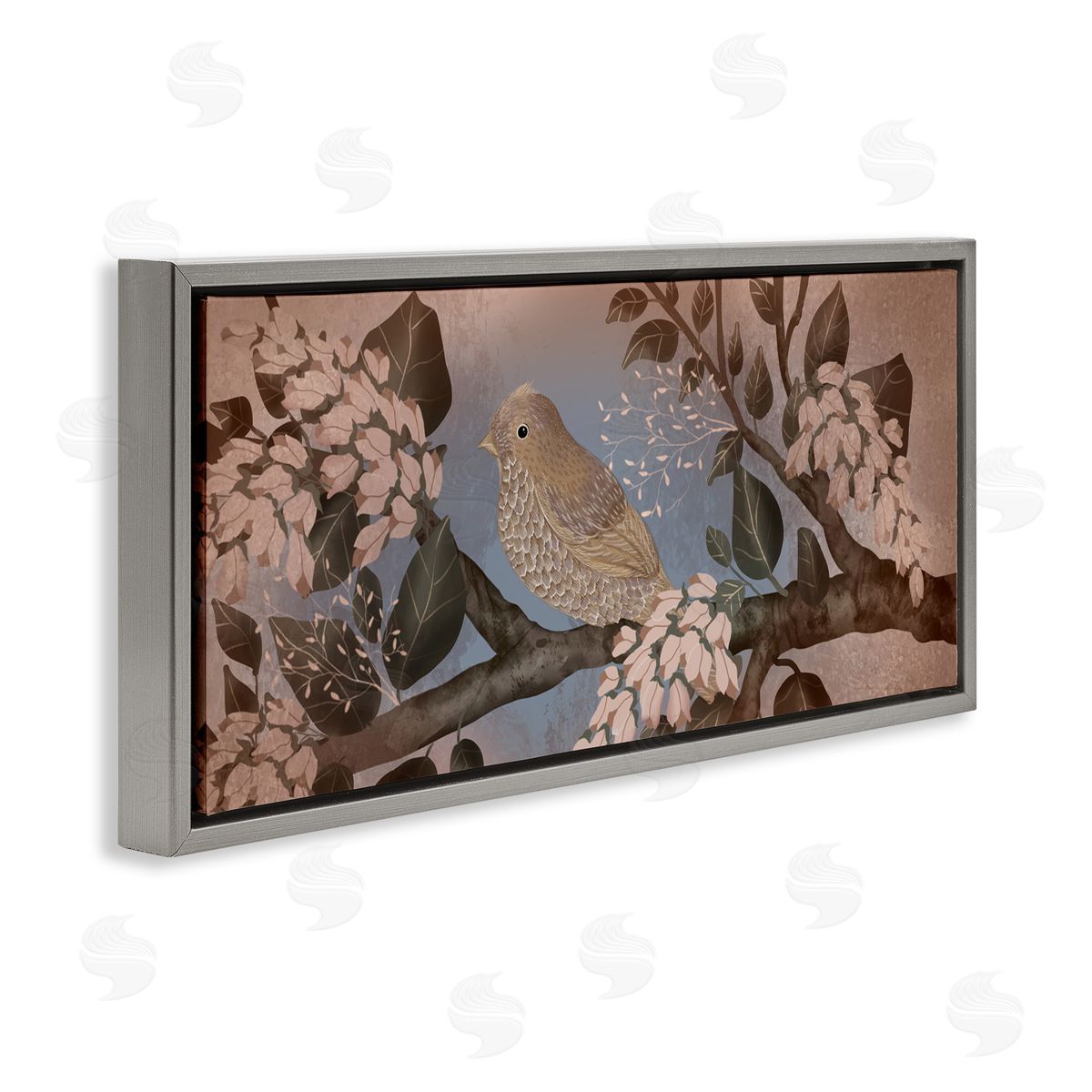 Lori Mosley Bird Sanctuary Earth Tones Canvas Wall Art Print