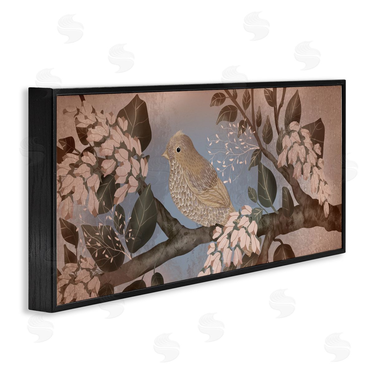 Lori Mosley Bird Sanctuary Earth Tones Canvas Wall Art Print