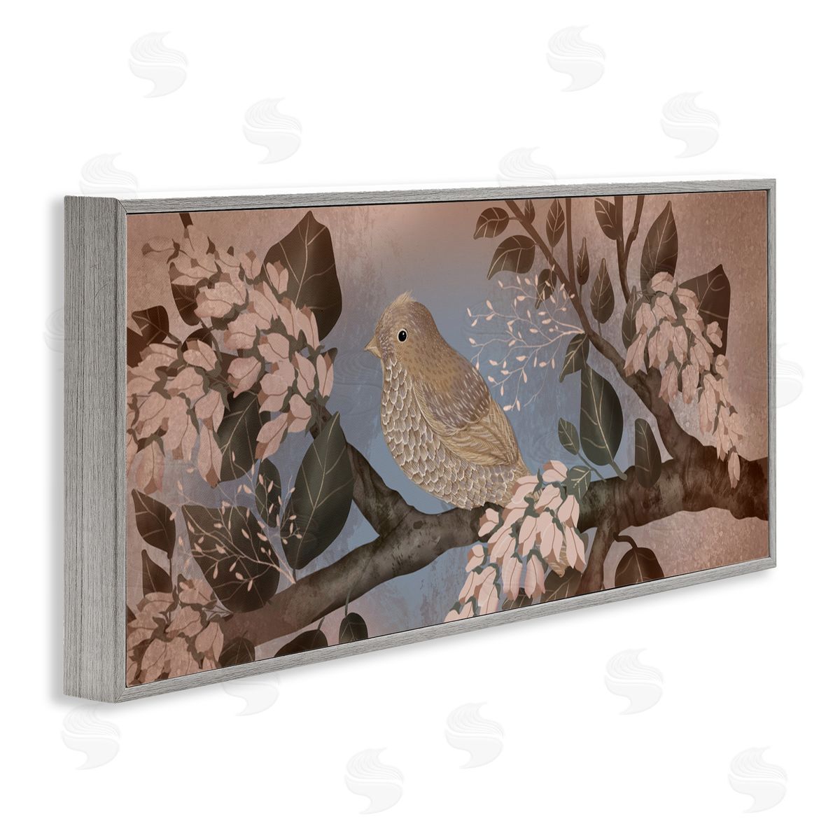 Lori Mosley Bird Sanctuary Earth Tones Canvas Wall Art Print