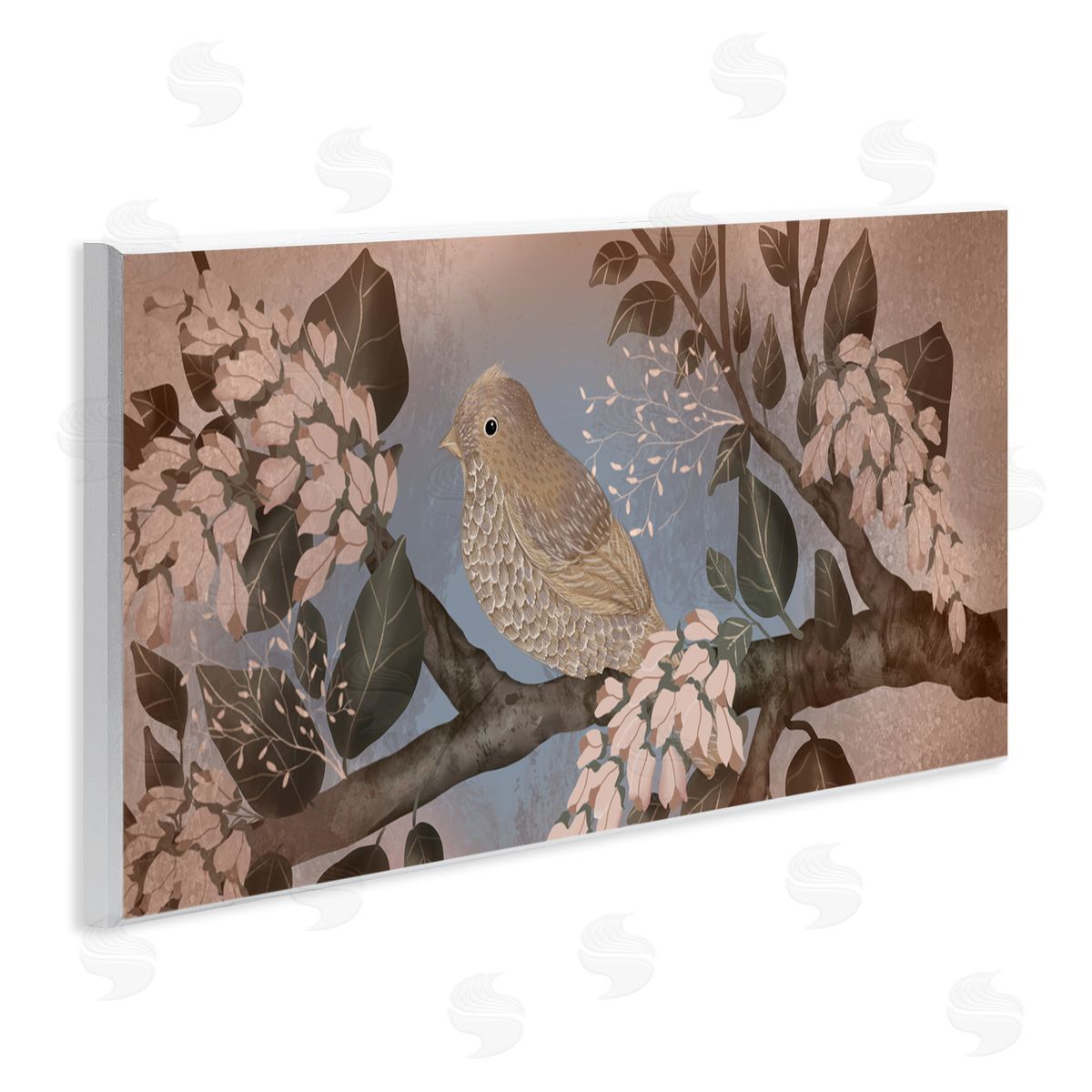 Lori Mosley Bird Sanctuary Earth Tones Canvas Wall Art Print