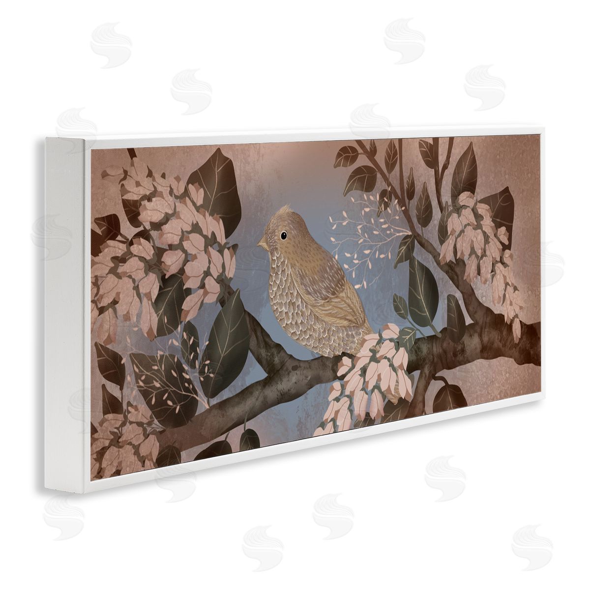 Lori Mosley Bird Sanctuary Earth Tones Canvas Wall Art Print