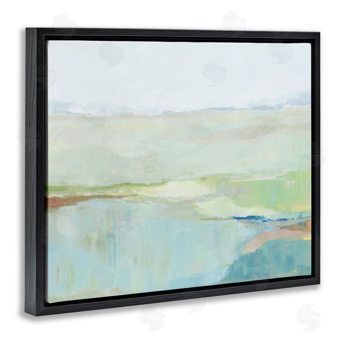 Ian C. Spring Glow Landscape Canvas Wall Art Print