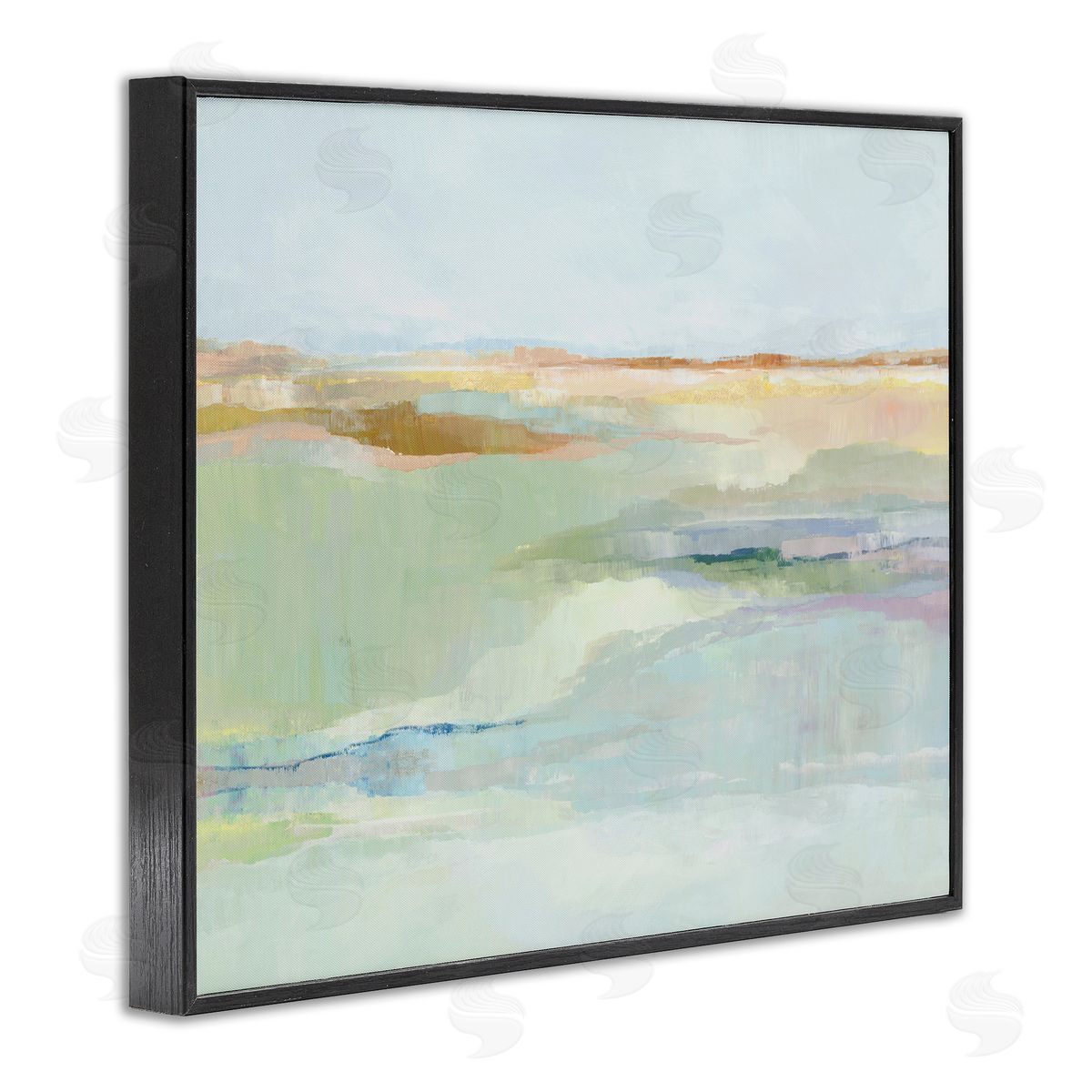 Ian C. Springtime Glow Landscape Canvas Wall Art Print