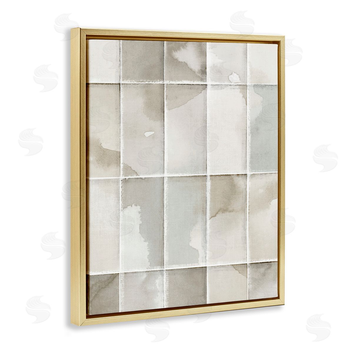 Emma Peal Neutral Awakening Geometrics Canvas Wall Art Print