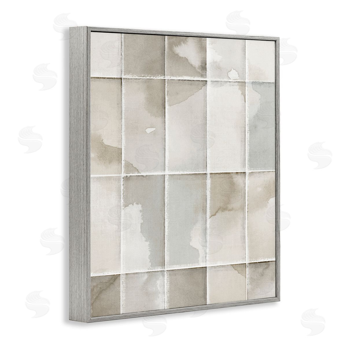Emma Peal Neutral Awakening Geometrics Canvas Wall Art Print