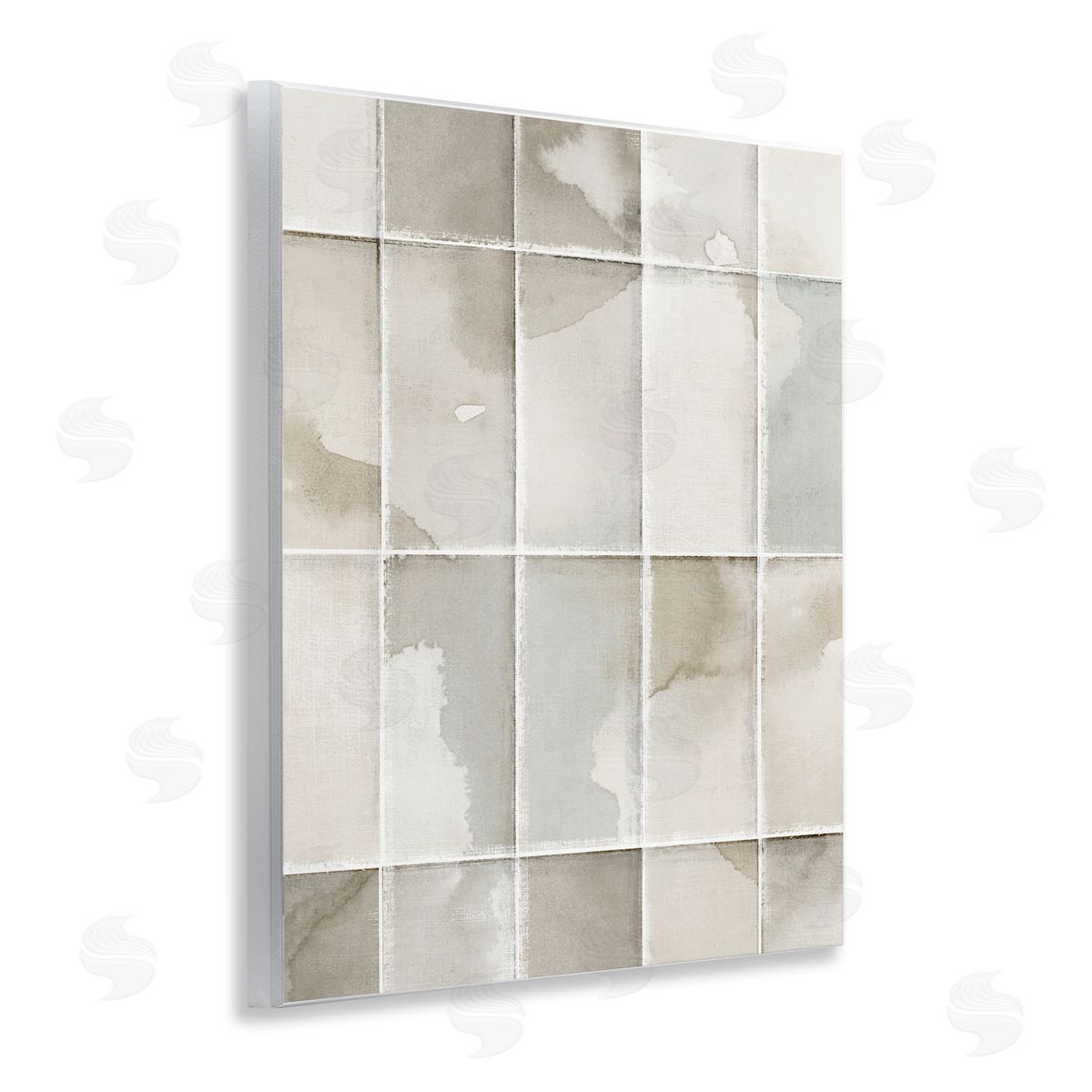 Emma Peal Neutral Awakening Geometrics Canvas Wall Art Print