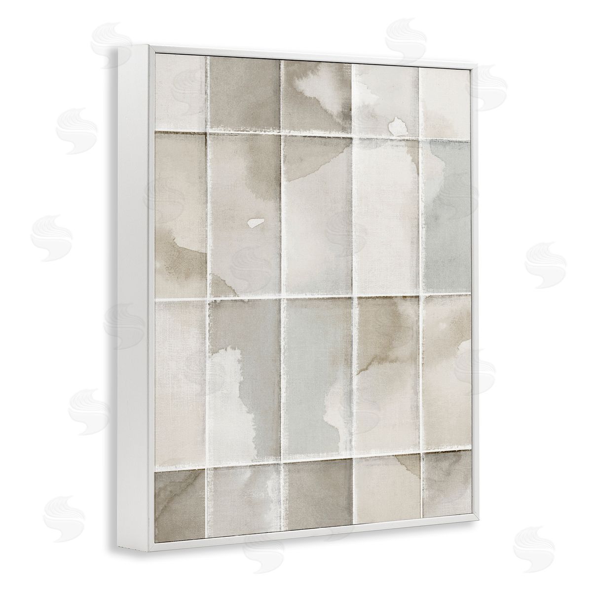 Emma Peal Neutral Awakening Geometrics Canvas Wall Art Print