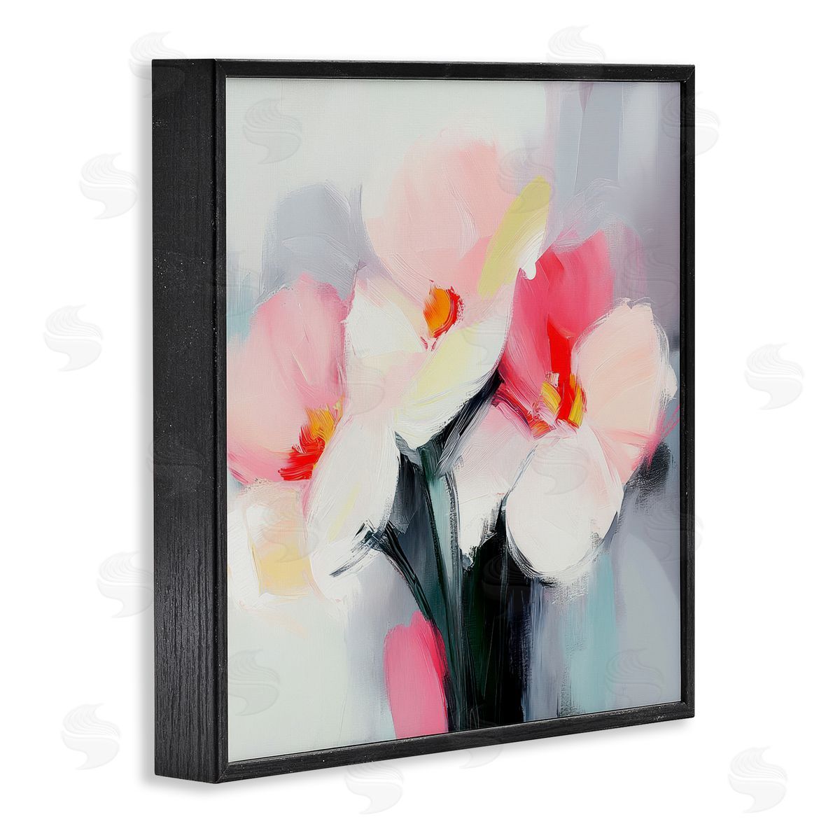 Mona Grace Flare Of Emotion Flowers Canvas Wall Art Print