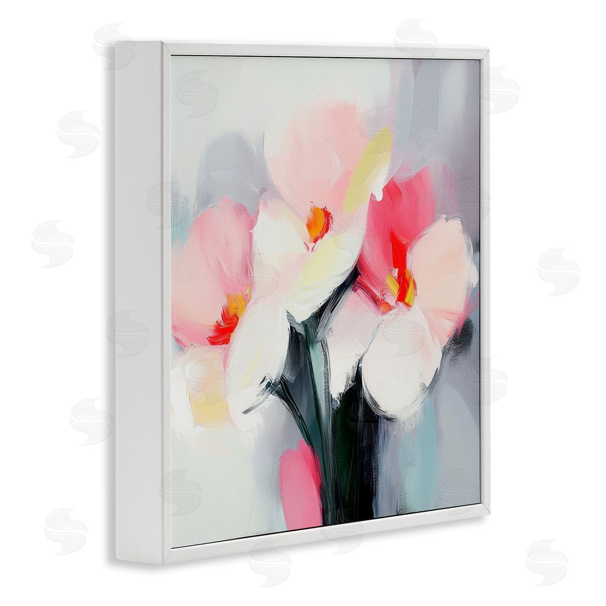 Mona Grace Flare Of Emotion Flowers Canvas Wall Art Print