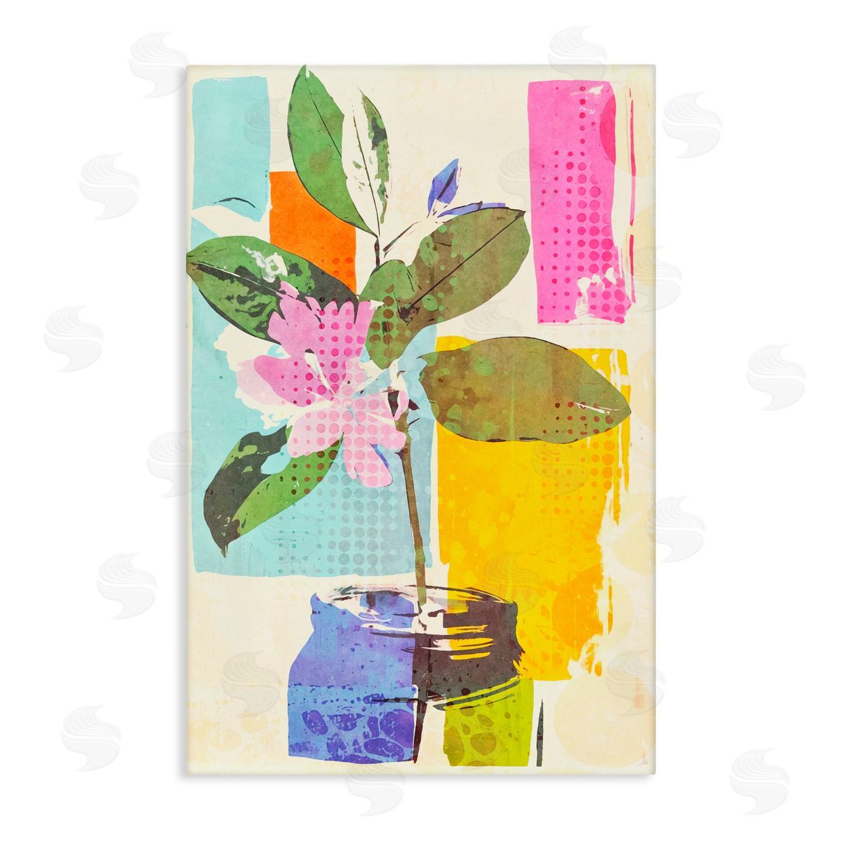 Andrea Haase Abstract Bloom Drift Canvas Wall Art Print