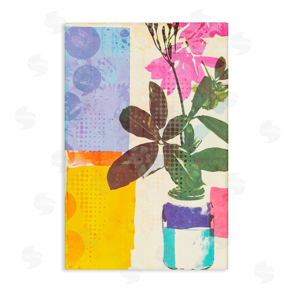 Andrea Haase Abstract Botanical Drifts Canvas Wall Art Print