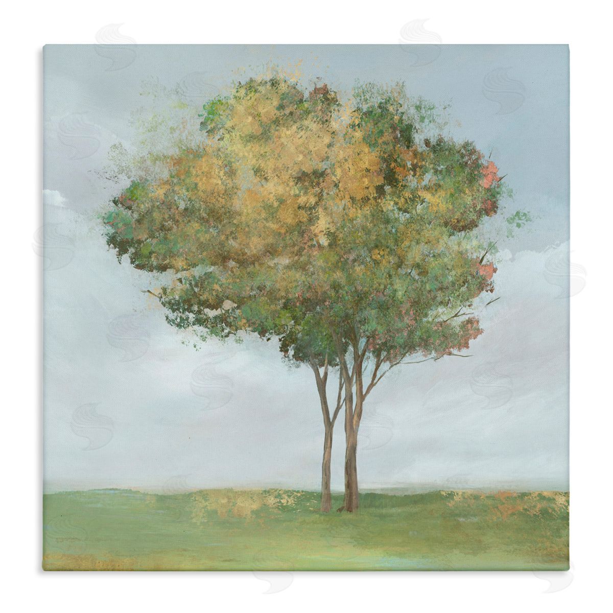 Ian C. Looming Spring Tree Bloom Canvas Wall Art Print