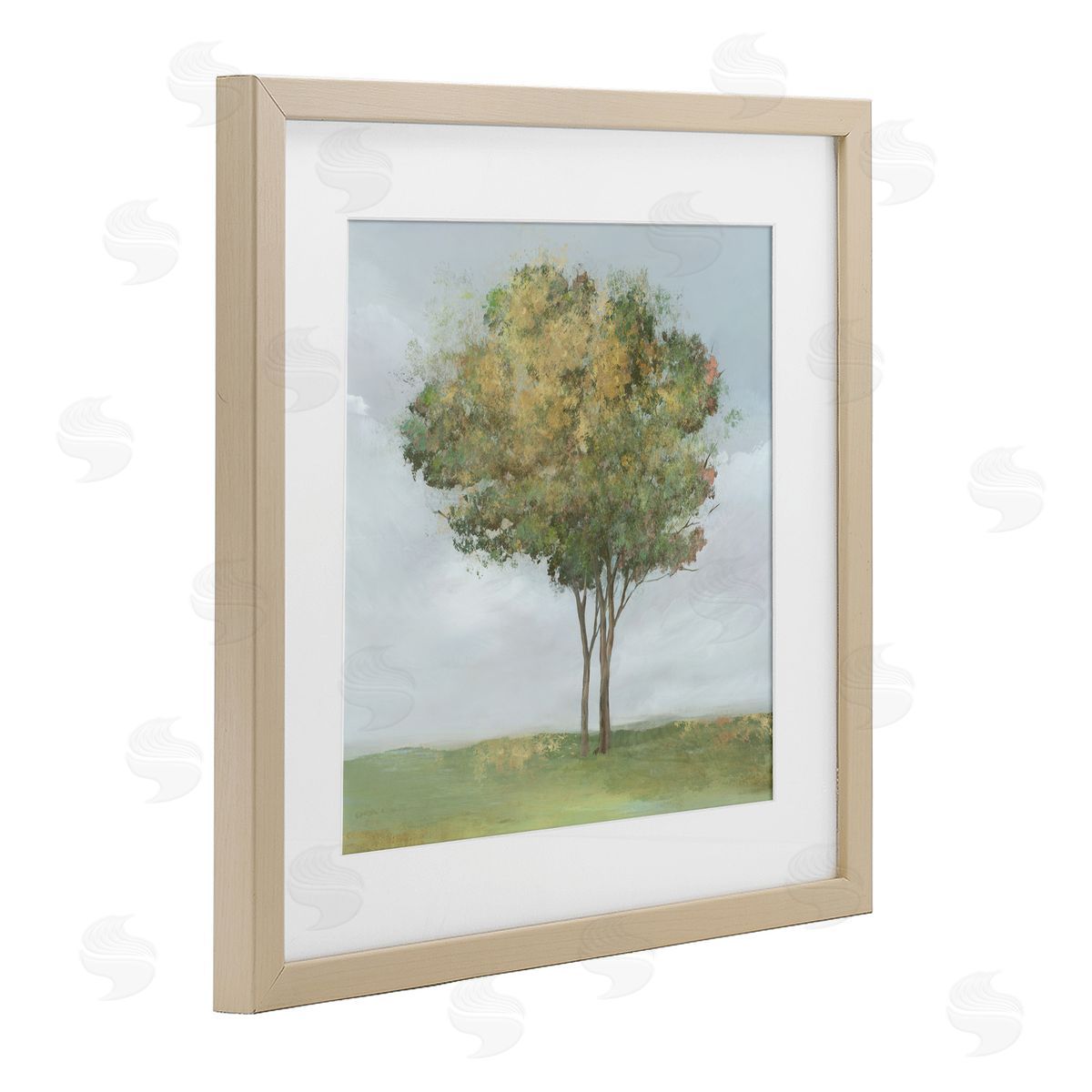 Ian C. Looming Spring Tree Bloom Canvas Wall Art Print