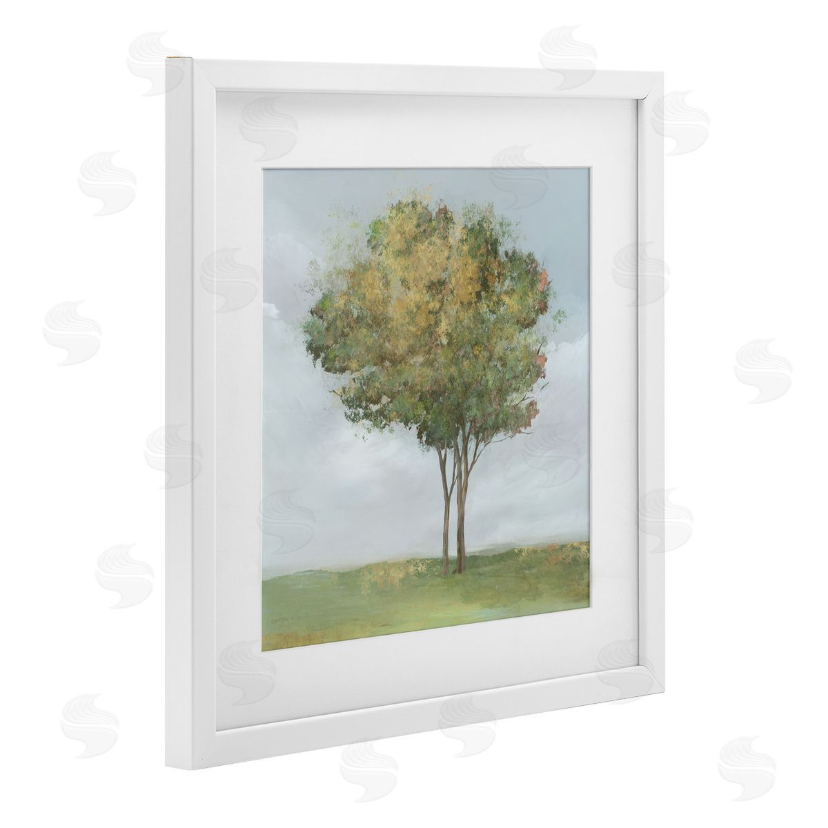 Ian C. Looming Spring Tree Bloom Canvas Wall Art Print