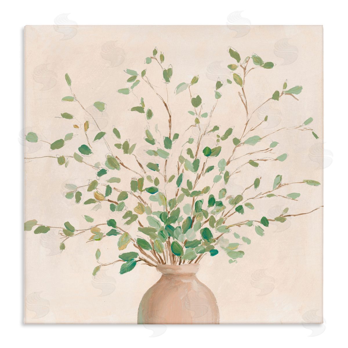 Aria K. Radiant Joyful Garden Canvas Wall Art Print