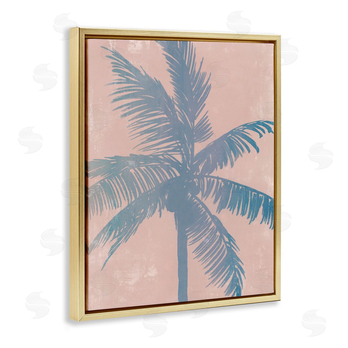 Ian C. Tropical Haze Palm Tree Canvas Wall Art Print