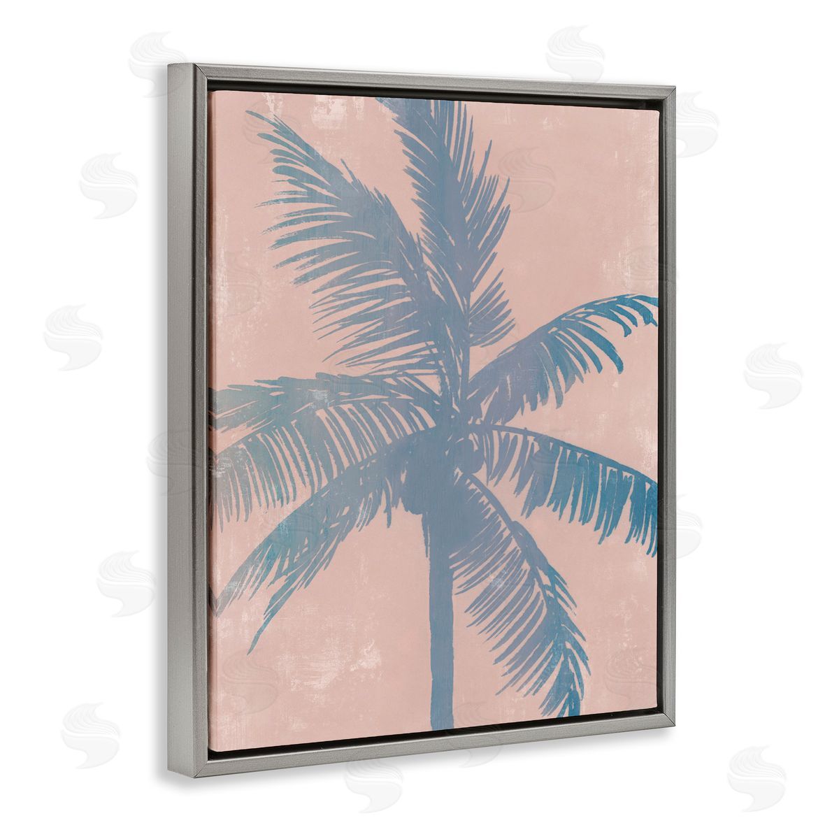 Ian C. Tropical Haze Palm Tree Canvas Wall Art Print