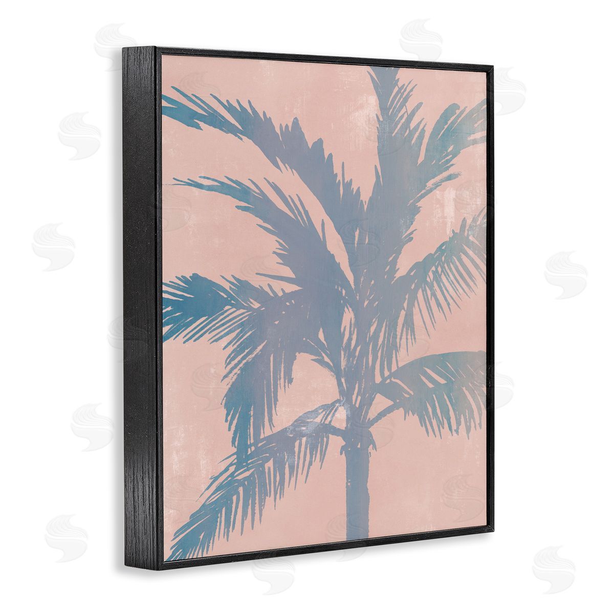 Ian C. Hazy Tropics Palm Canvas Wall Art Print