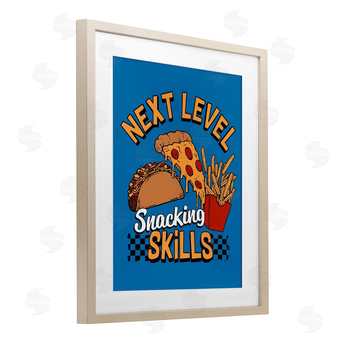 Jedco Brands, Inc. Next Level Snacking Skills Canvas Wall Art Print