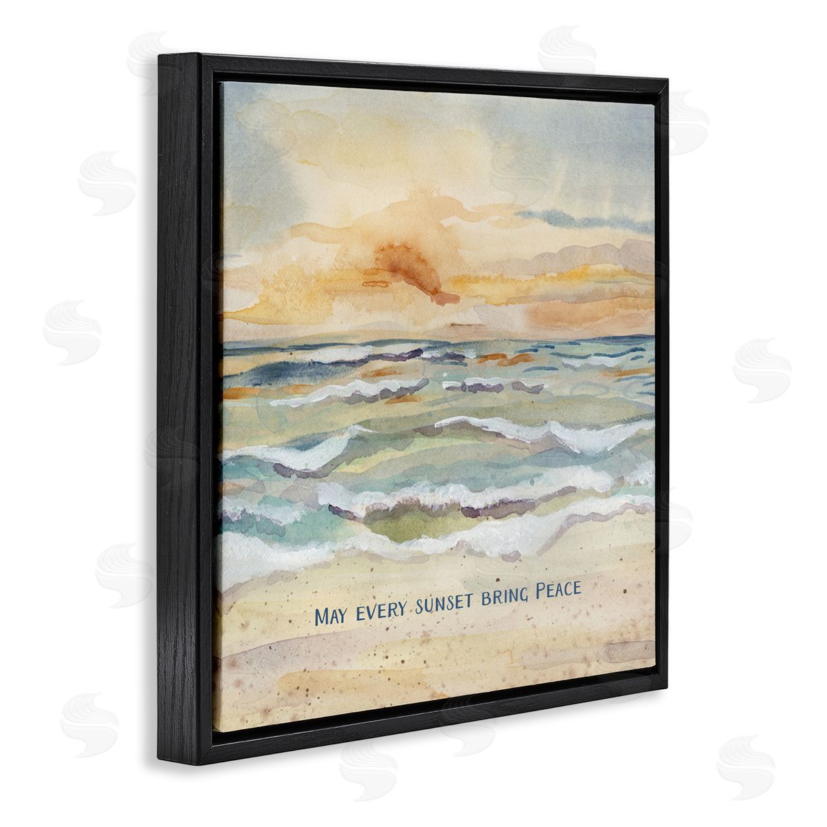 Audrey Jeanne Roberts May Every Sunset Bring Peace Canvas Wall Art Print