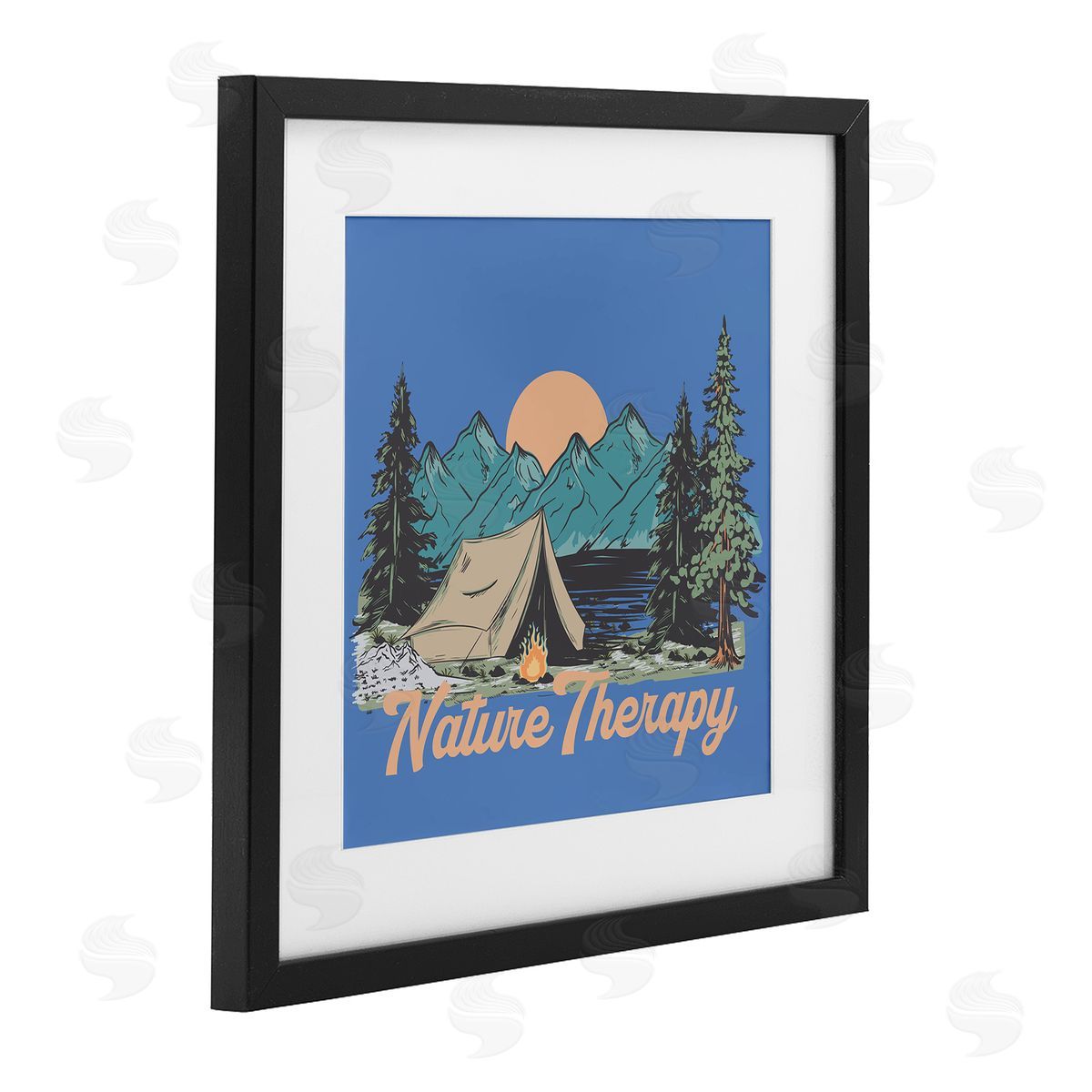 Jedco Brands, Inc. Vintage Nature Therapy Camp Canvas Wall Art Print