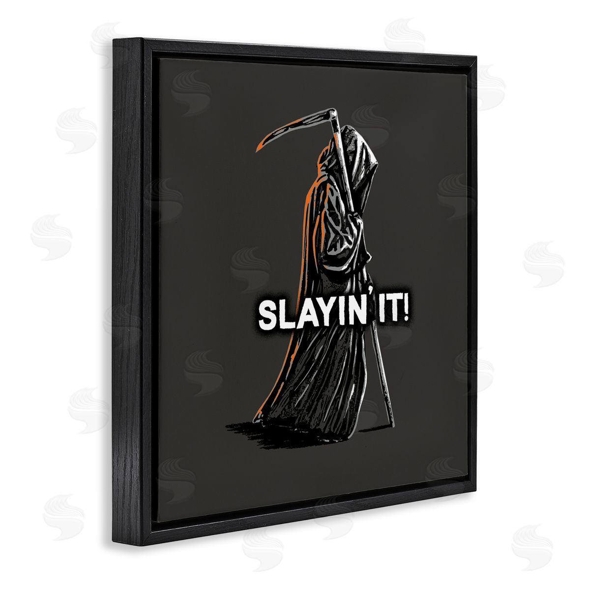 Jedco Brands, Inc. Slayin' It Grim Reaper Canvas Wall Art Print