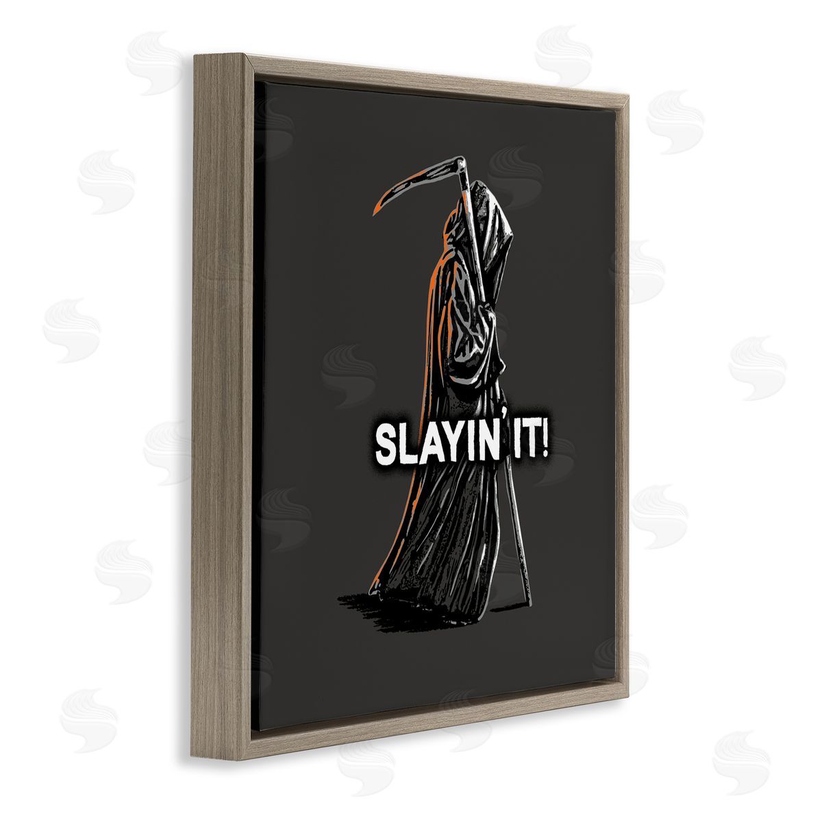 Jedco Brands, Inc. Slayin' It Grim Reaper Canvas Wall Art Print