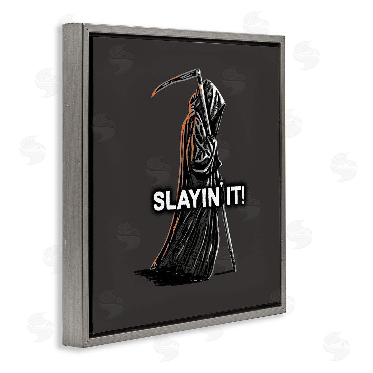 Jedco Brands, Inc. Slayin' It Grim Reaper Canvas Wall Art Print