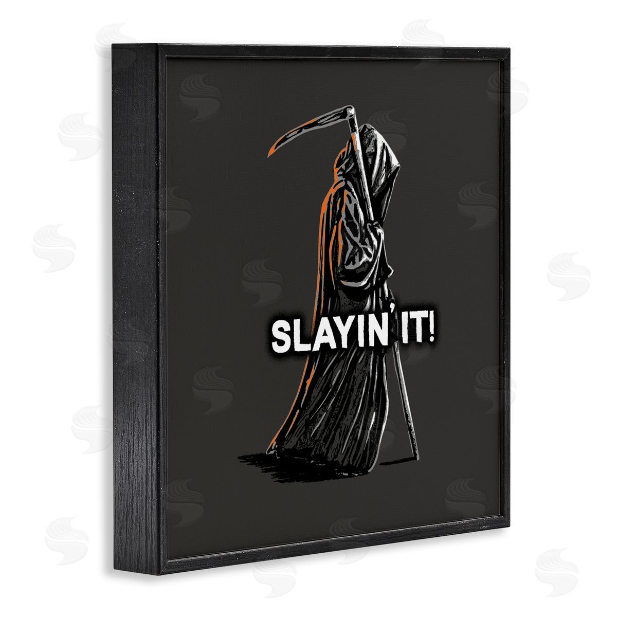 Jedco Brands, Inc. Slayin' It Grim Reaper Canvas Wall Art Print