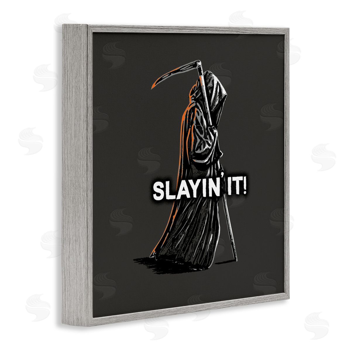 Jedco Brands, Inc. Slayin' It Grim Reaper Canvas Wall Art Print