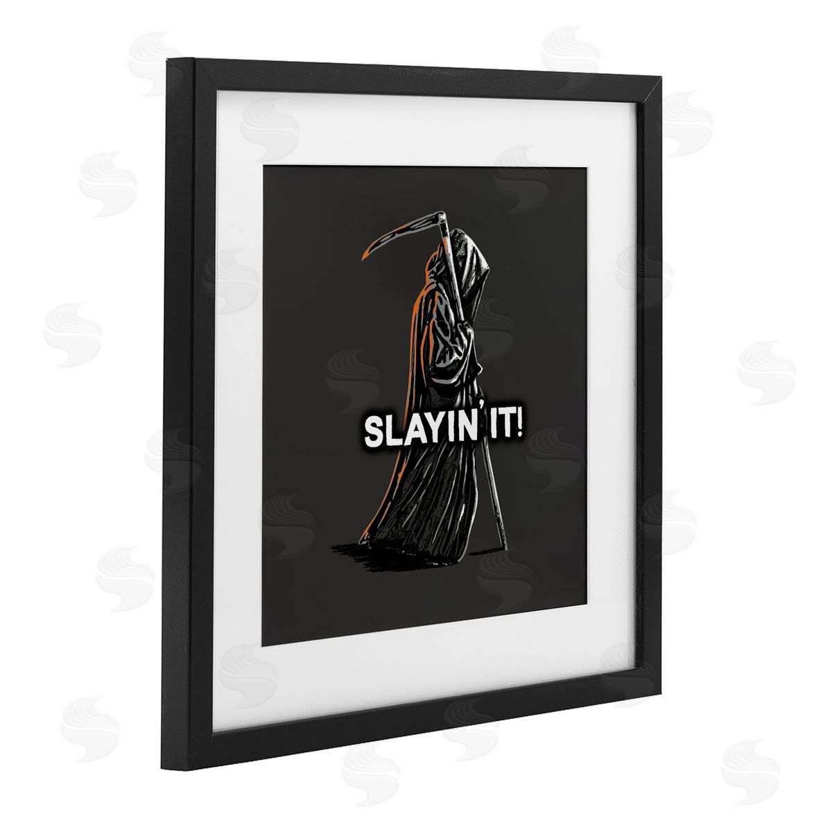Jedco Brands, Inc. Slayin' It Grim Reaper Canvas Wall Art Print
