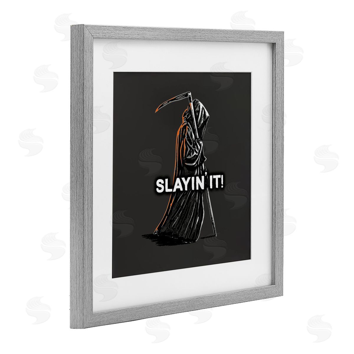 Jedco Brands, Inc. Slayin' It Grim Reaper Canvas Wall Art Print