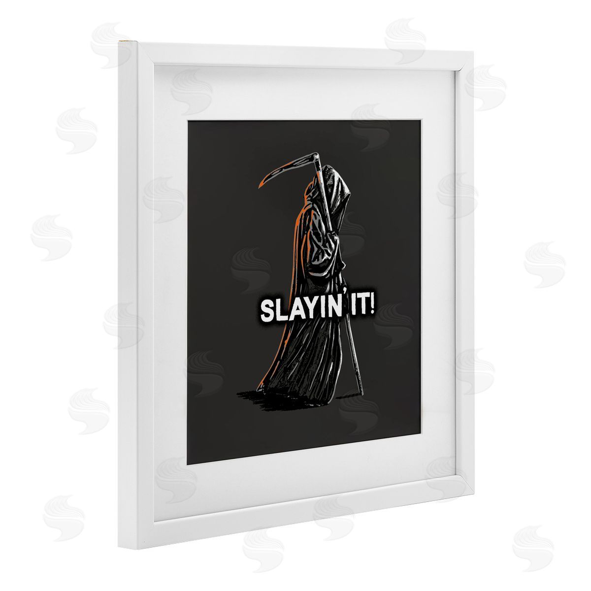 Jedco Brands, Inc. Slayin' It Grim Reaper Canvas Wall Art Print