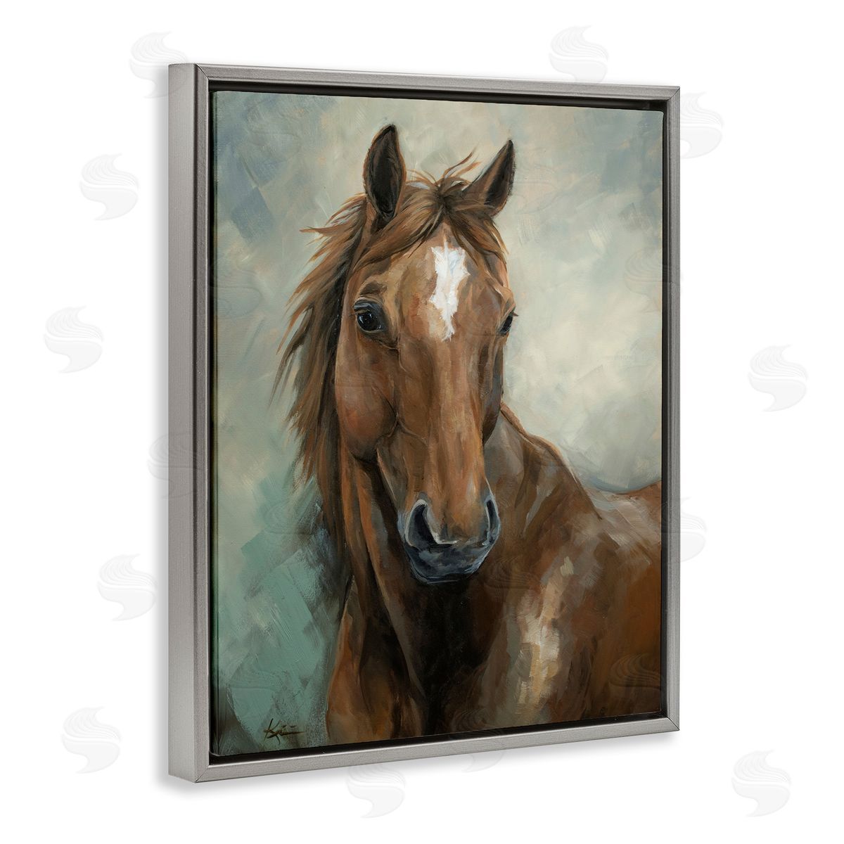 Lindsay Kivi Fine Art Equine Horse Painting Canvas Wall Art Print