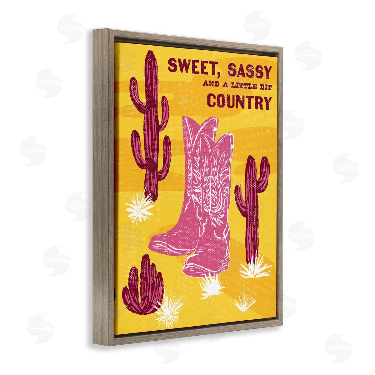 Diane Labombarbe Sweet Sassy & Country Canvas Wall Art Print