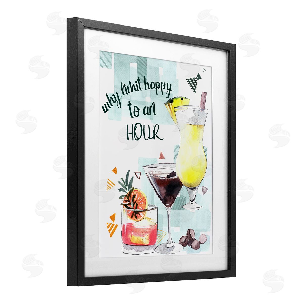 Femvisionary Why Limit Happy To An Hour Canvas Wall Art Print