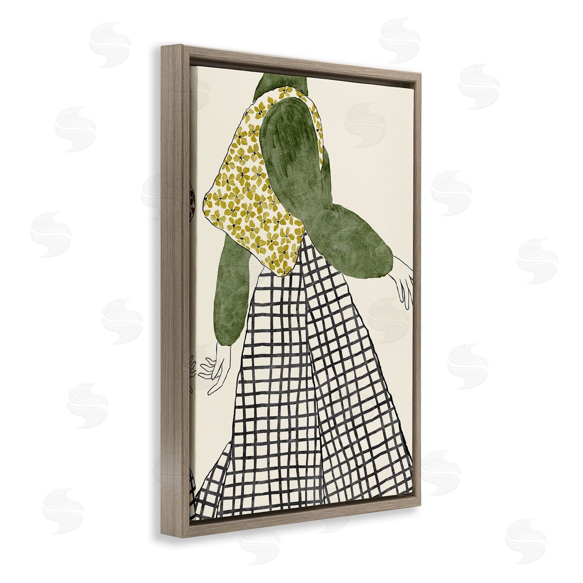 JJ Design House LLC Minimal Fashion Outfit Canvas Wall Art Print