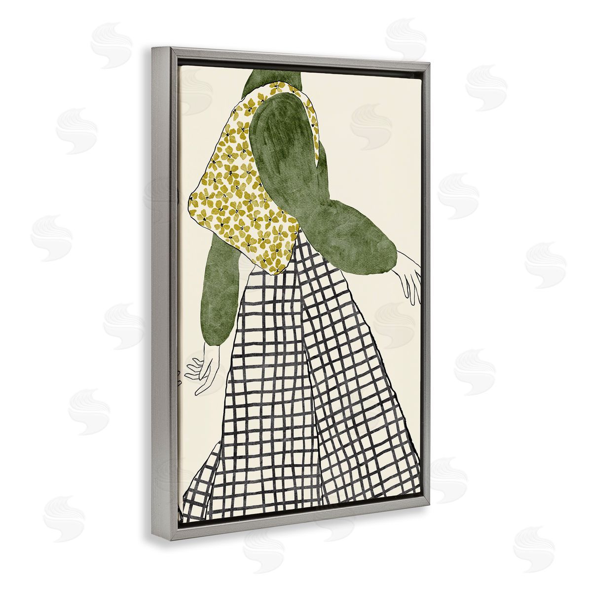JJ Design House LLC Minimal Fashion Outfit Canvas Wall Art Print