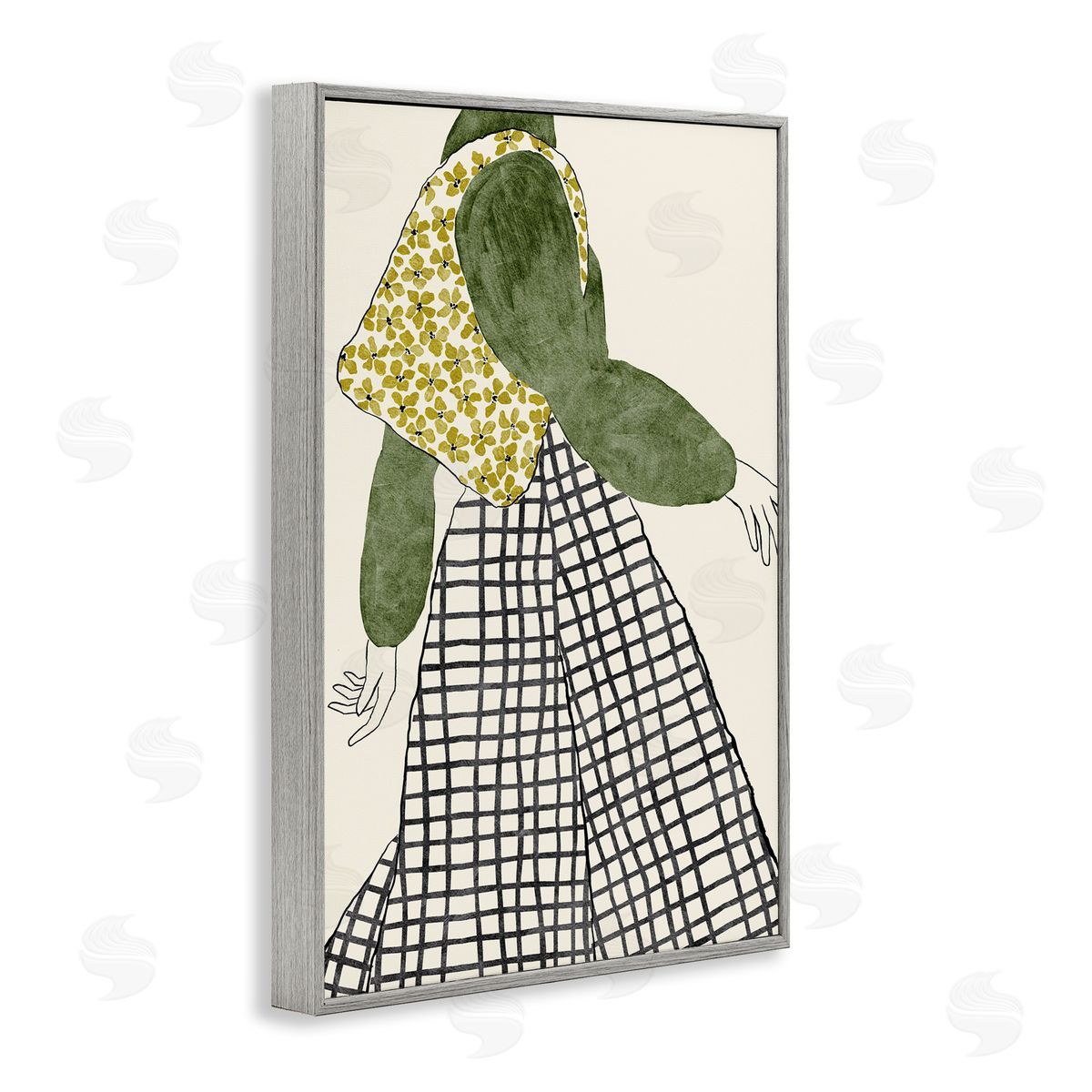 JJ Design House LLC Minimal Fashion Outfit Canvas Wall Art Print