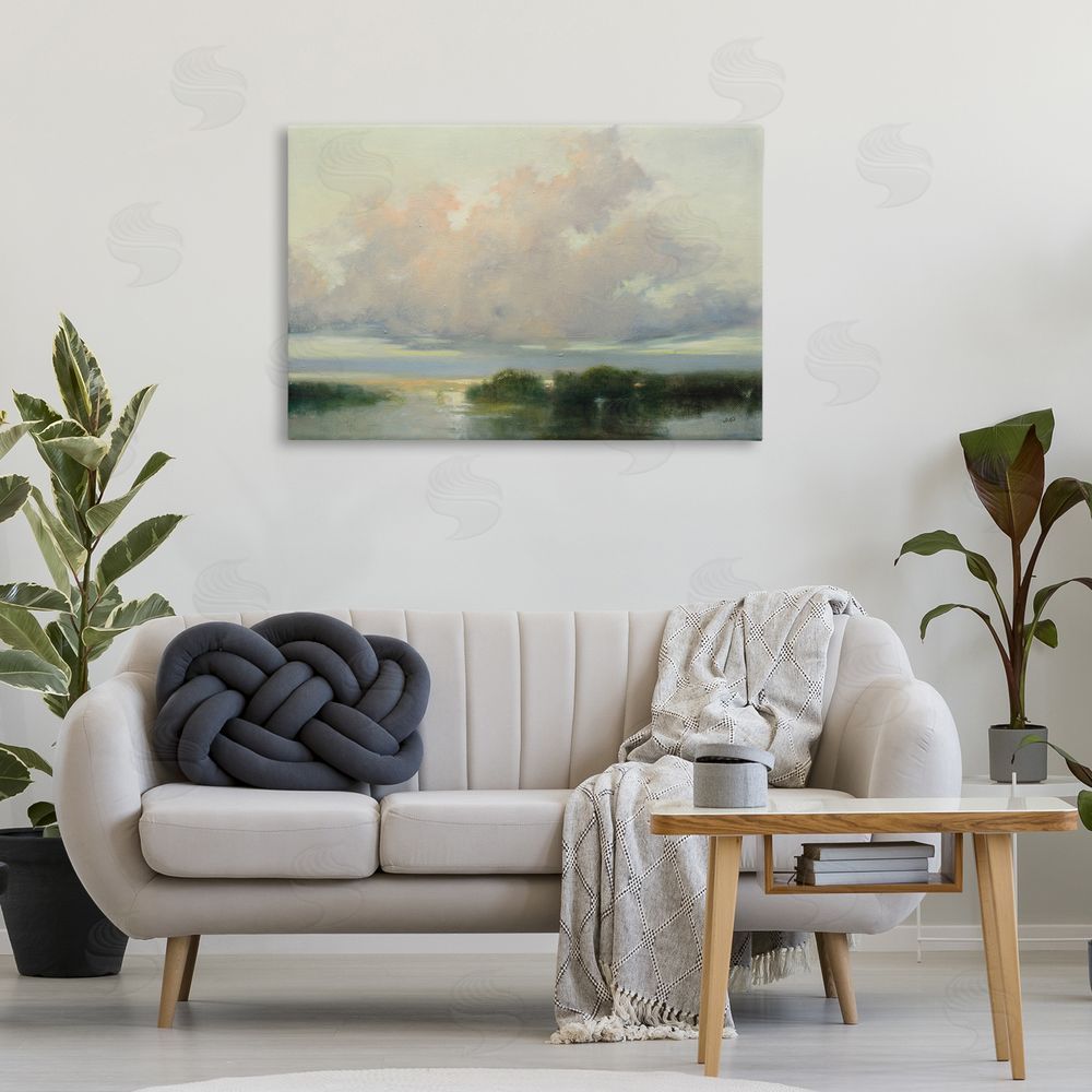 Julia Purinton Clouds And Currents View Printed Wall Art in Room