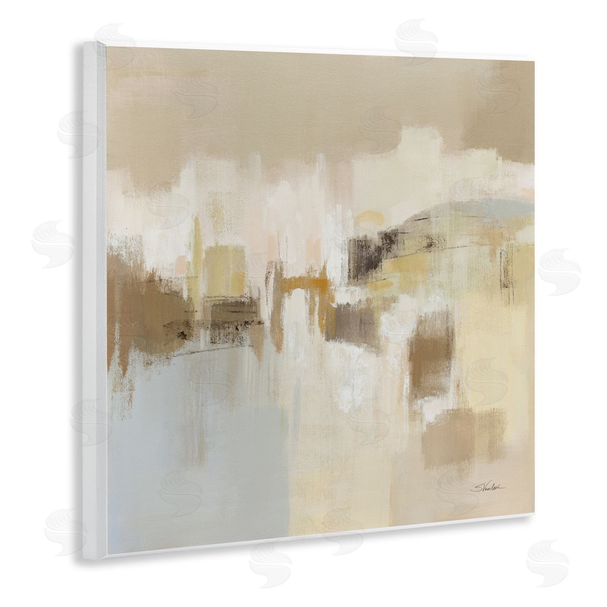 Silvia Vassileva Ethereal Vista Abstract Wall Plaque Art Print